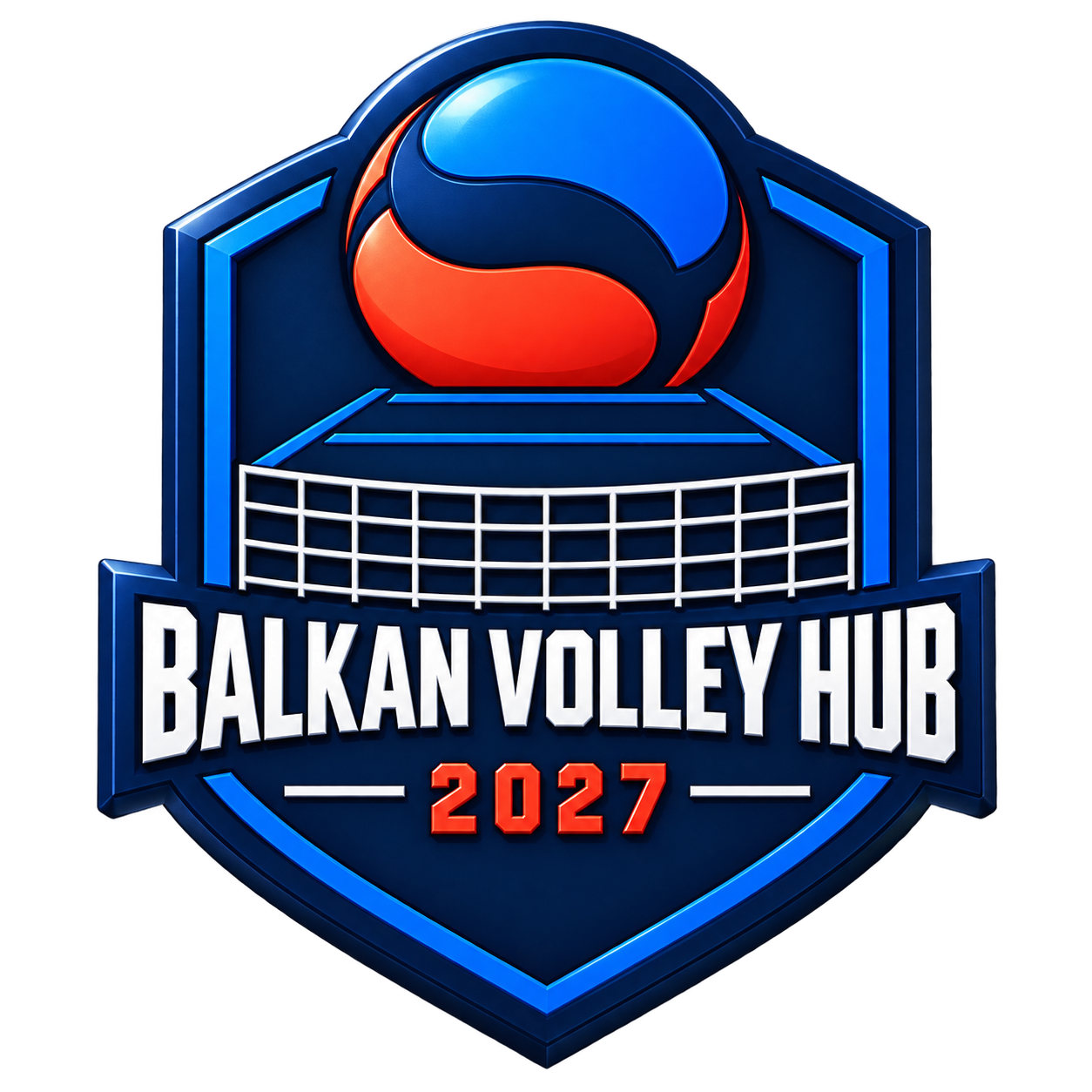 Balkan Volley Hub 2027 crest